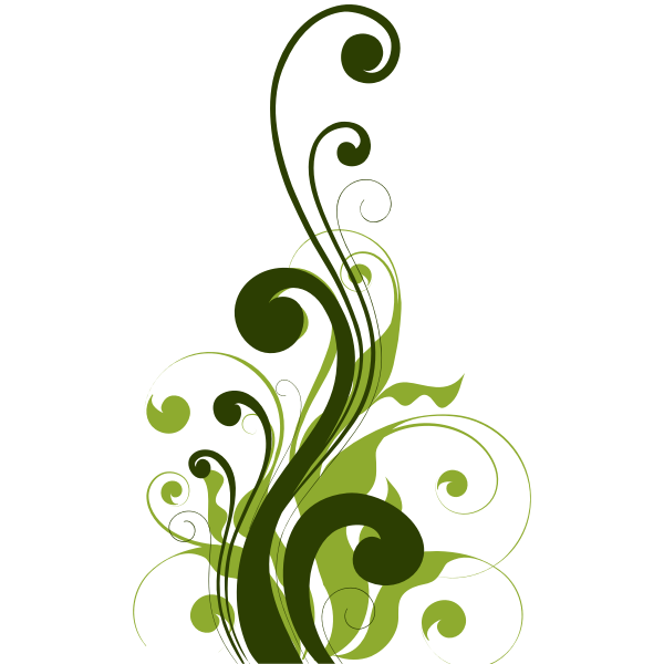 SVG Floral decoration pattern