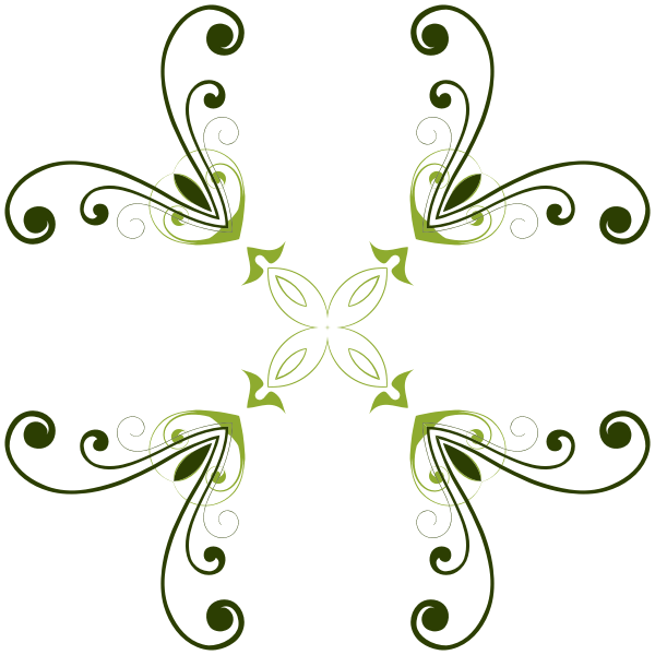 SVG Floral geometric pattern vector illustration