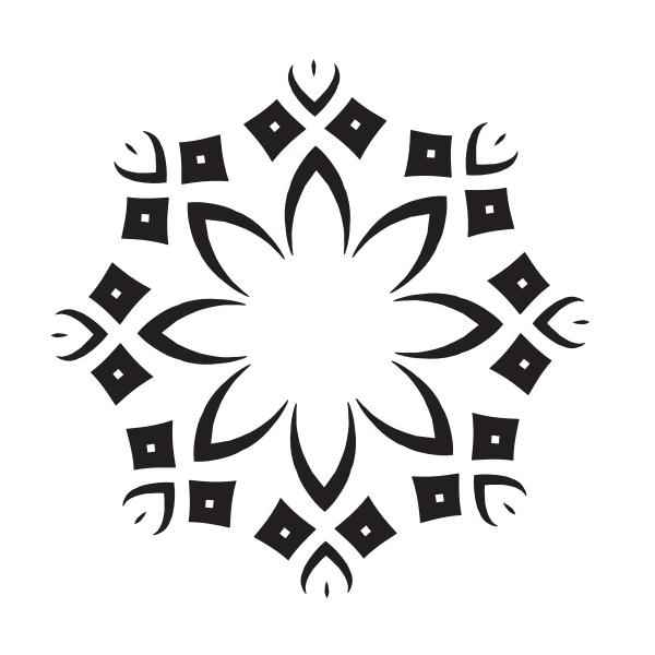 SVG Floral graphic design