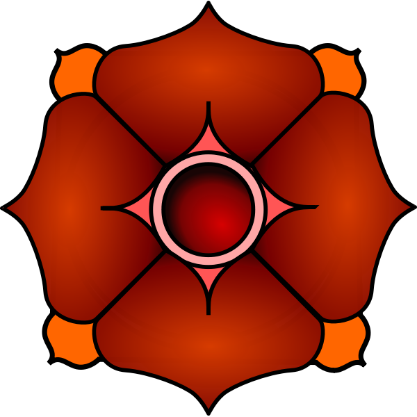 SVG Floral Ornament Vector