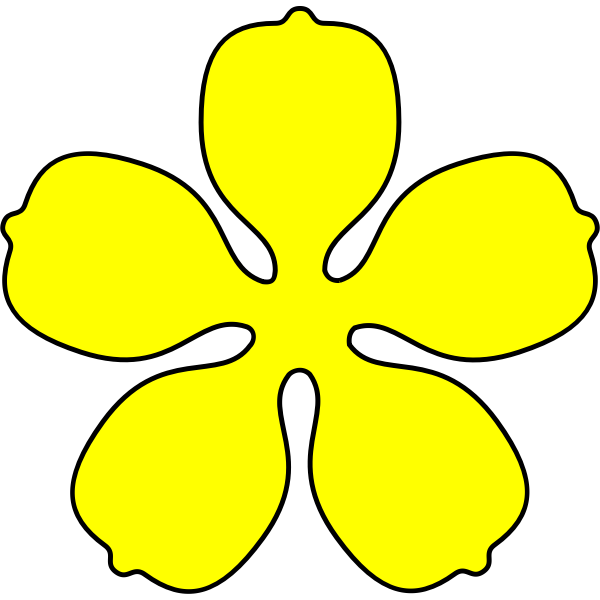 SVG Floral shape
