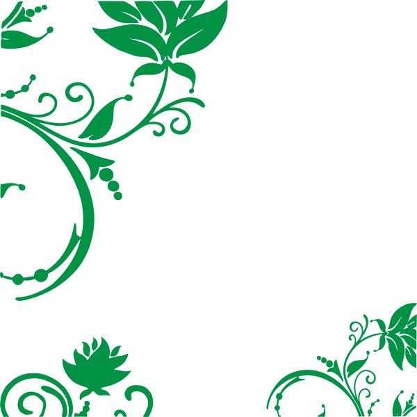 SVG Floral swirls