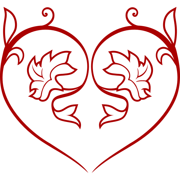 SVG FloralHeart 5