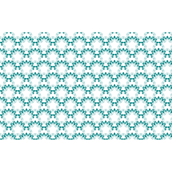SVG Flourish blue design