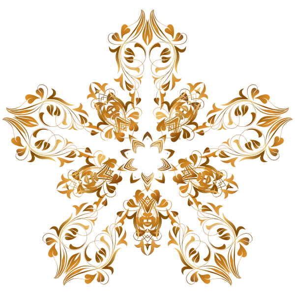 SVG Flourish decorative star