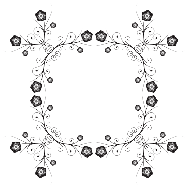 SVG Flourish lace