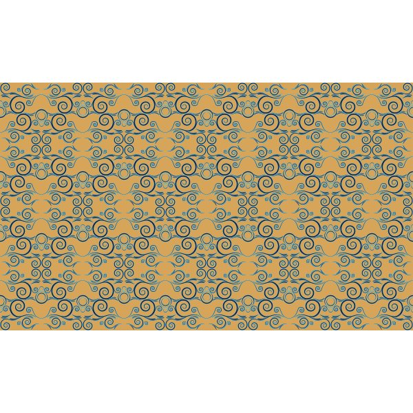 SVG Flourish pattern on brown background