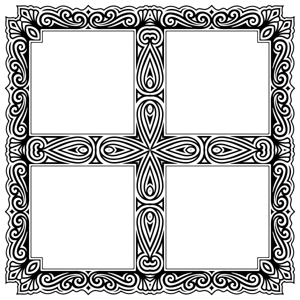 SVG Flourish square border