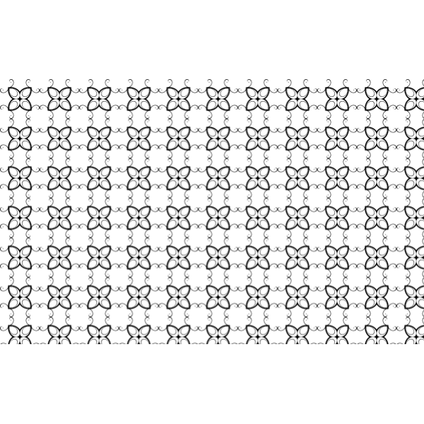 SVG Flourish wallpaper in black and white