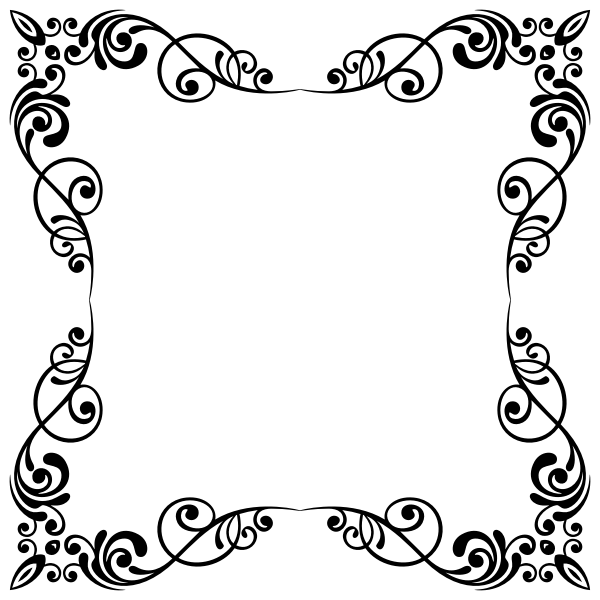 SVG Flourishy Frame