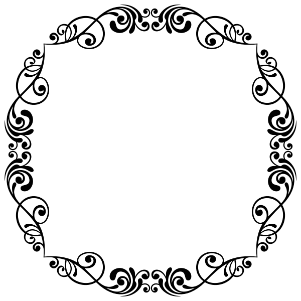 SVG Flourishy Frame 3