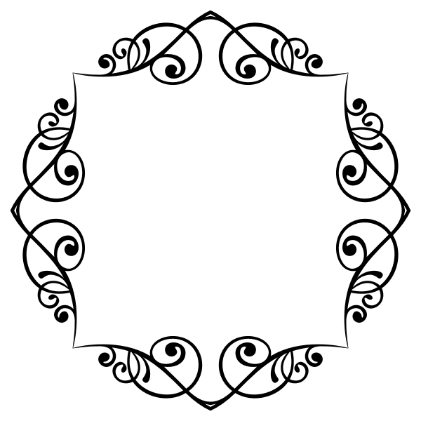 SVG Flourishy Frame 4