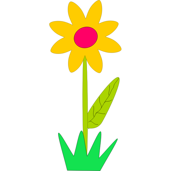 SVG flower