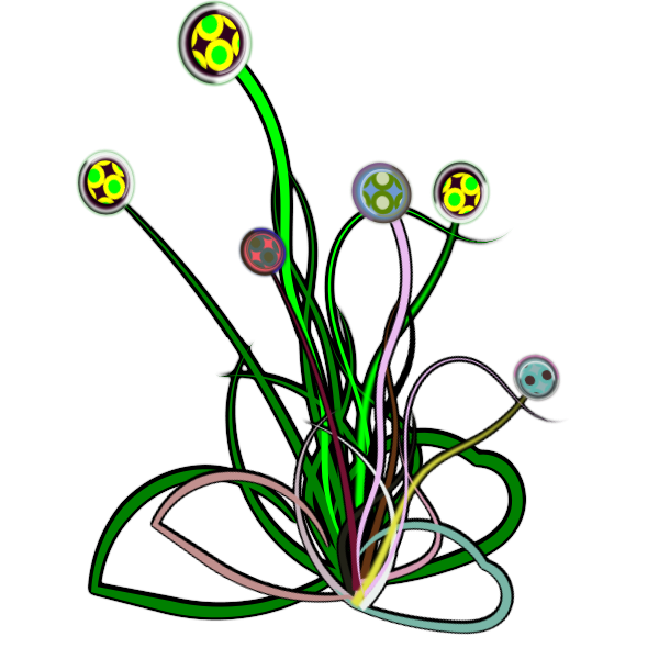 SVG flower
