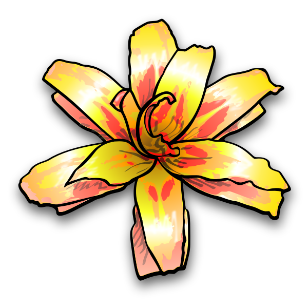 SVG Flower 4