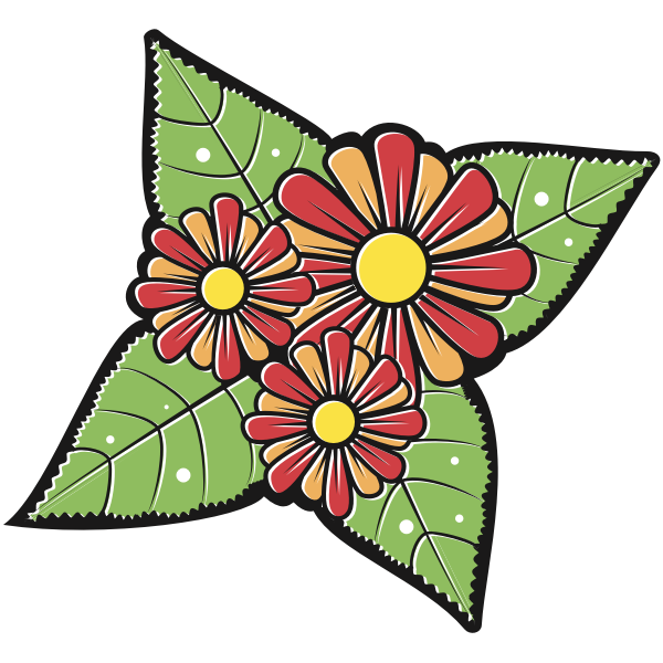 SVG Flower 5b