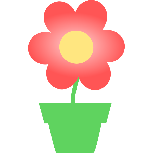 SVG Flower cartoon drawing