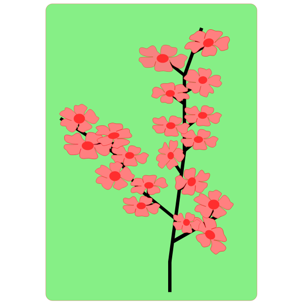 SVG Flower Flowers Sakura