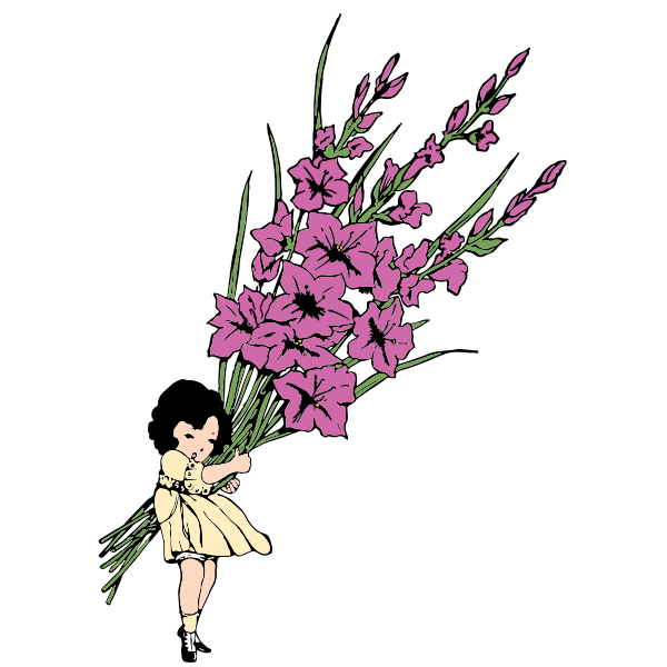 SVG Flower girl-1574854832