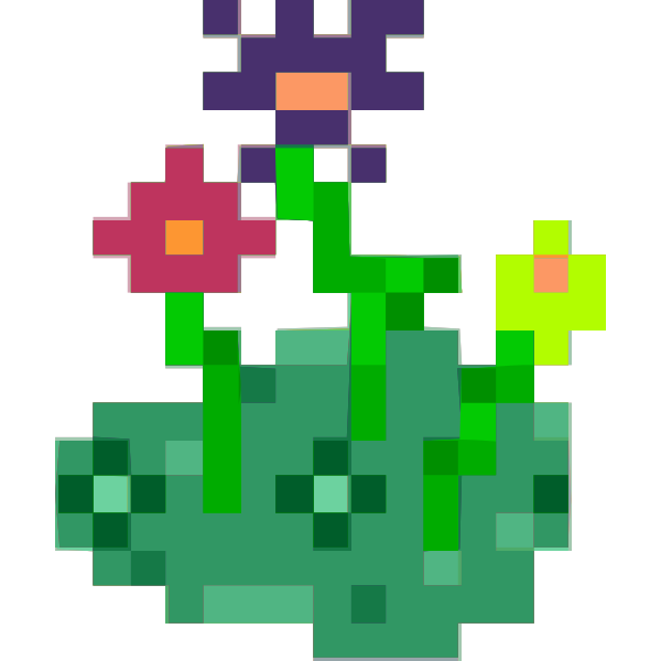 SVG Flower patch