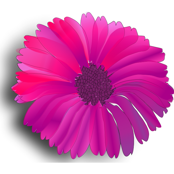 SVG flower pink