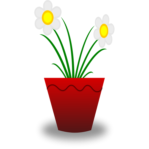 SVG Flower Pot