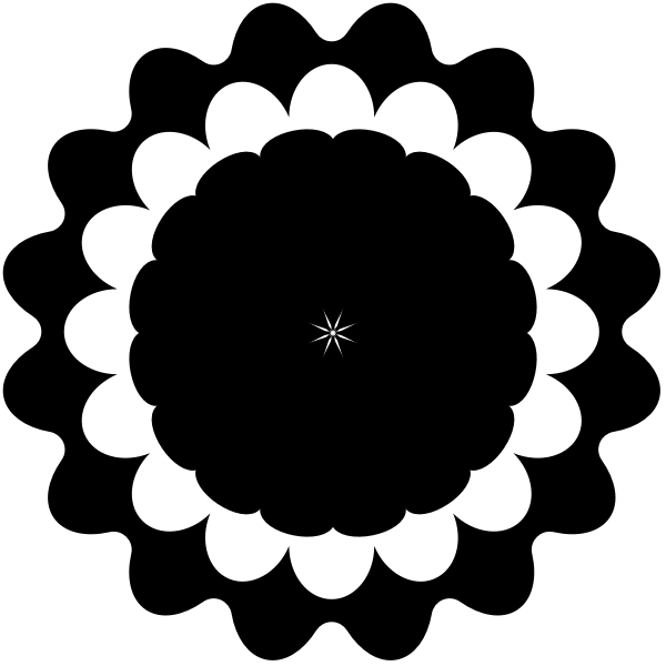 SVG Flower symbol