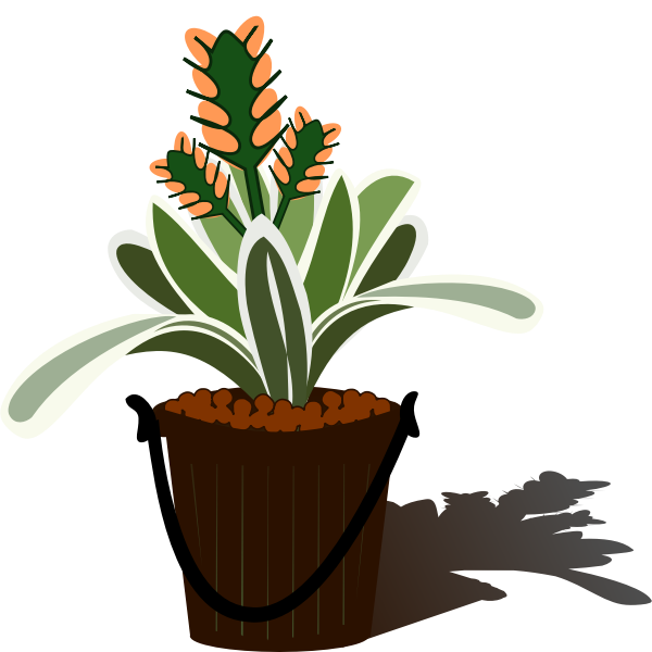 SVG Flowering plant