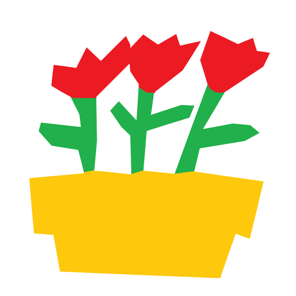 SVG Flowerpot