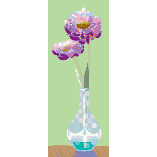 SVG Flowers In A Vase