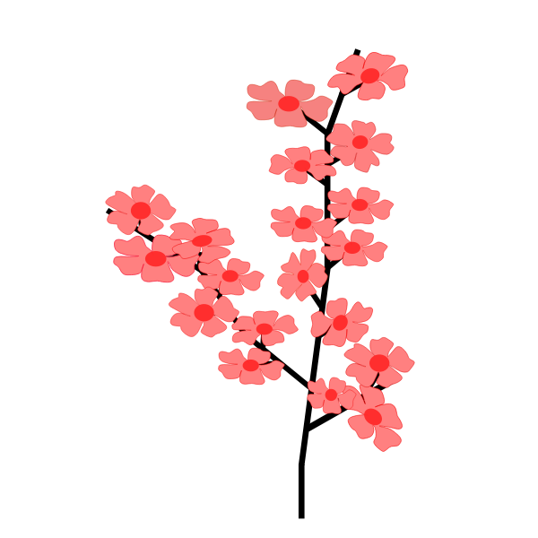 SVG Flowers Sakura2