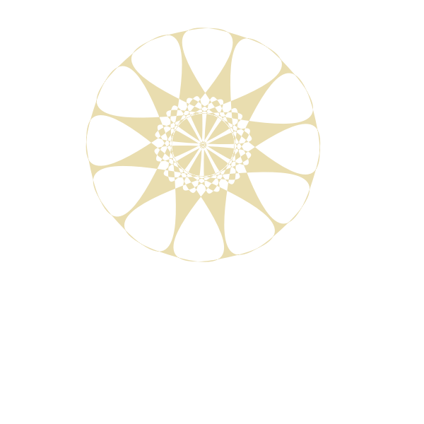 SVG Flowery medallion