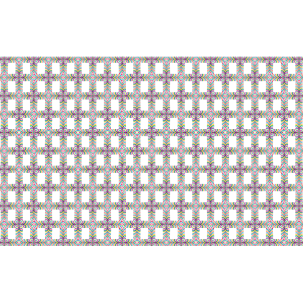 SVG Flowery wallpaper
