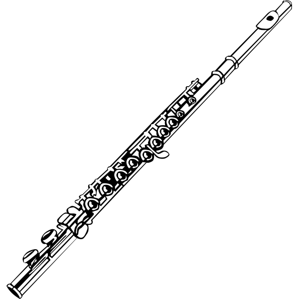 SVG Flute illustration