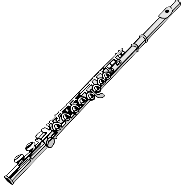 SVG Flute vector graphics