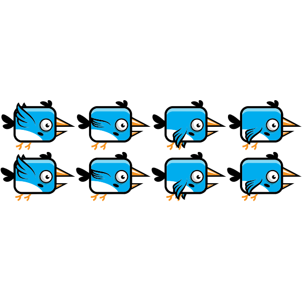 SVG Flying Bird Animation