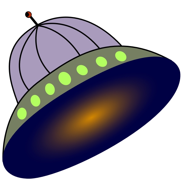 SVG Flying saucer image