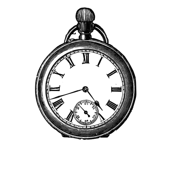 SVG Fob watch