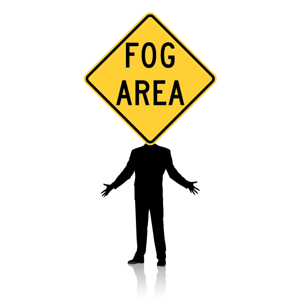 SVG Fog area sign