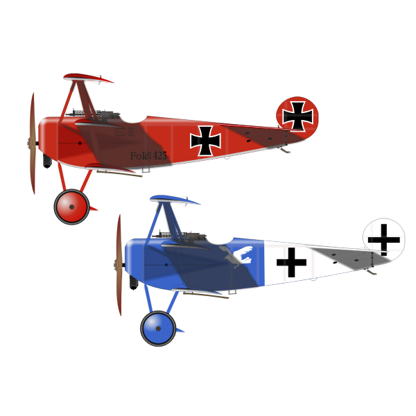 SVG Fokker 1 Aircraft
