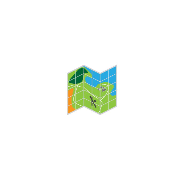 SVG Folded Map