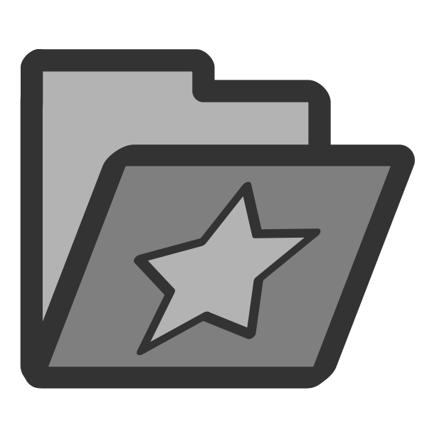 SVG Folder favorite icon