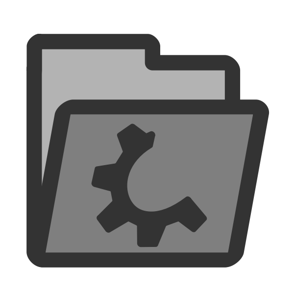 SVG Folder grey
