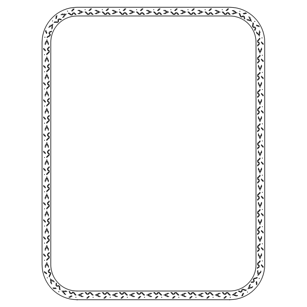 SVG Folklore frame