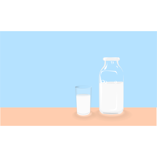 SVG fond bleu table