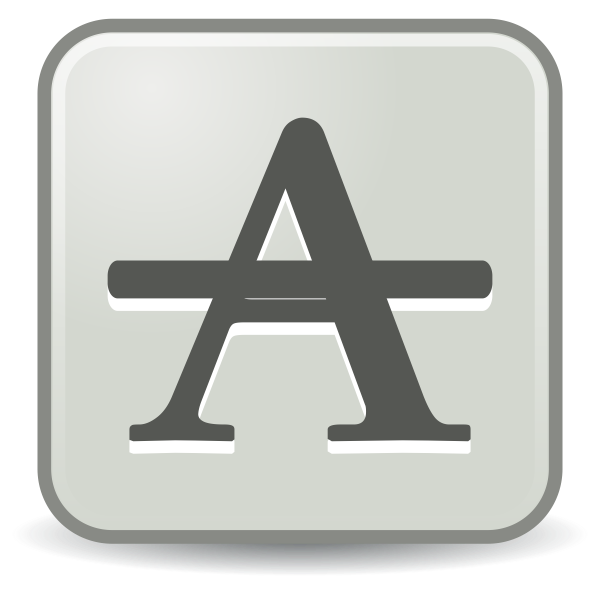 SVG Font icon