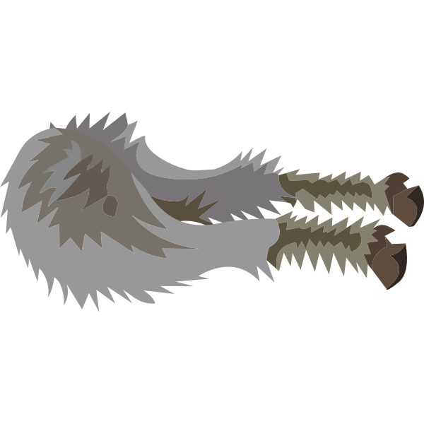 SVG food goat arse