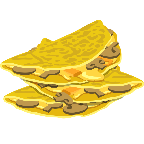 SVG food hearty omelet