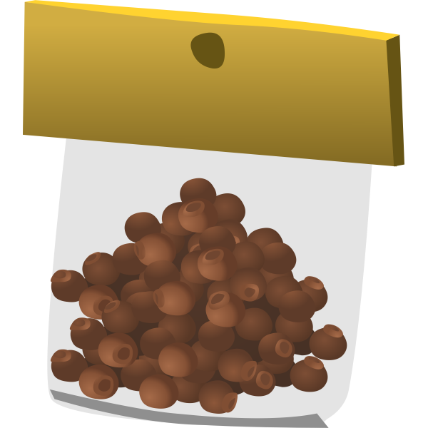 SVG Food in plastic bag