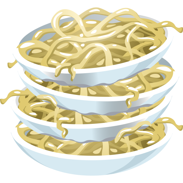 SVG food plain noodles